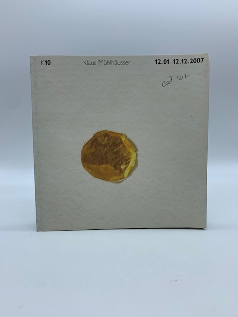 K10. Klaus Muhlhausser (catalogo della mostra)